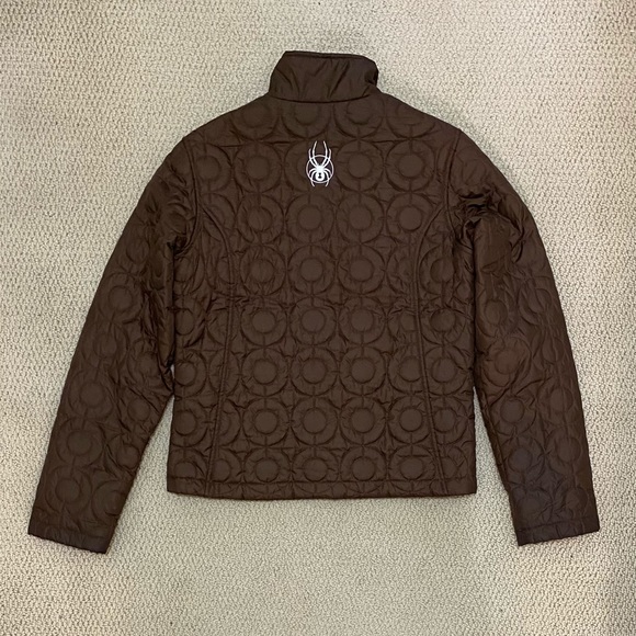 Spyder Quilted Full Zip Jacket Women’s Small Size 6 - Picture 2 of 10
